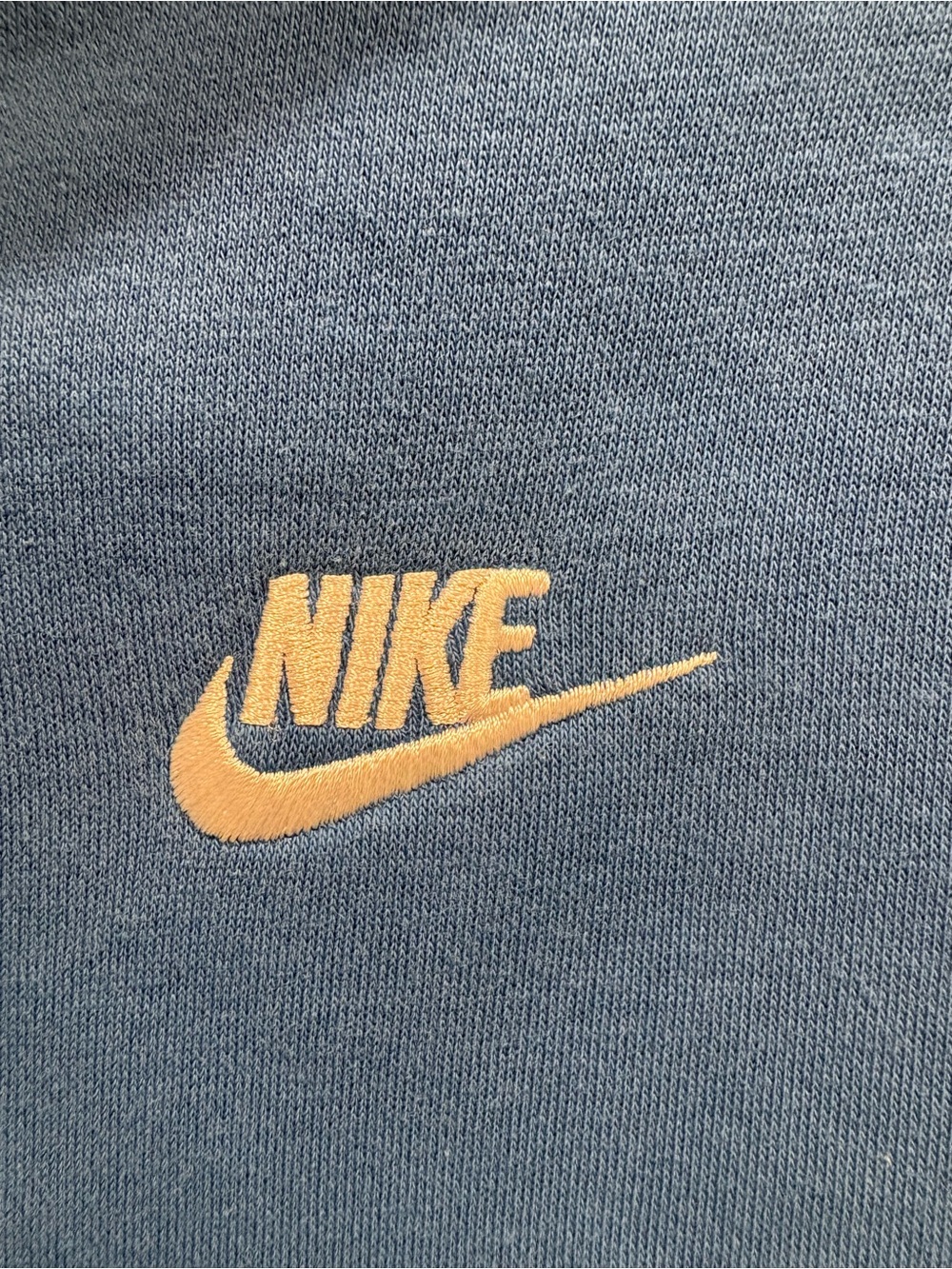 Nike Light Blue Pullover Hoodie with White Logo Size Medium - Picture 3 of 7